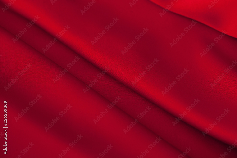 Luxury red satin fabric cloth abstract background Luxury red satin fabric cloth abstract background