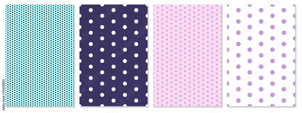 Polka dot pattern vector. Baby background. Polka dot pattern vector. Baby background.