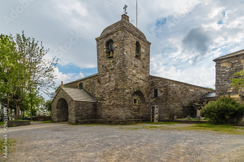 Pedrafita del Cebrero, Spain. Church of St. Mary (Santuario de Santa Maria Real do Cebreiro), 9th century