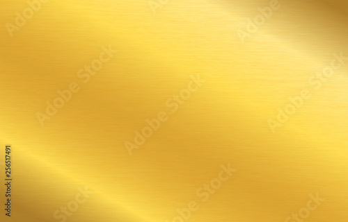 Gold metallic surface foil texture