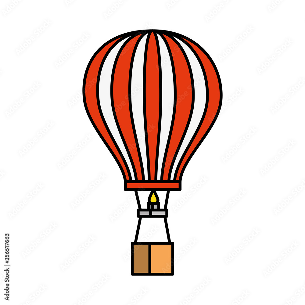 Naklejka premium balloon air hot flying