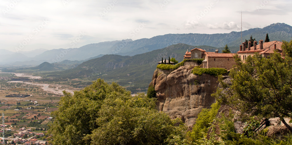 Monastery Meteora, Thessaly Greece. Greek destinations