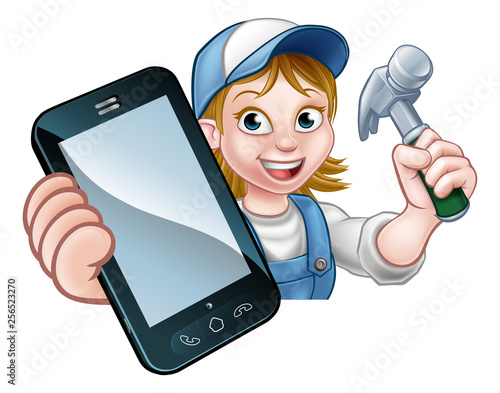 A carpenter or handyman hol...