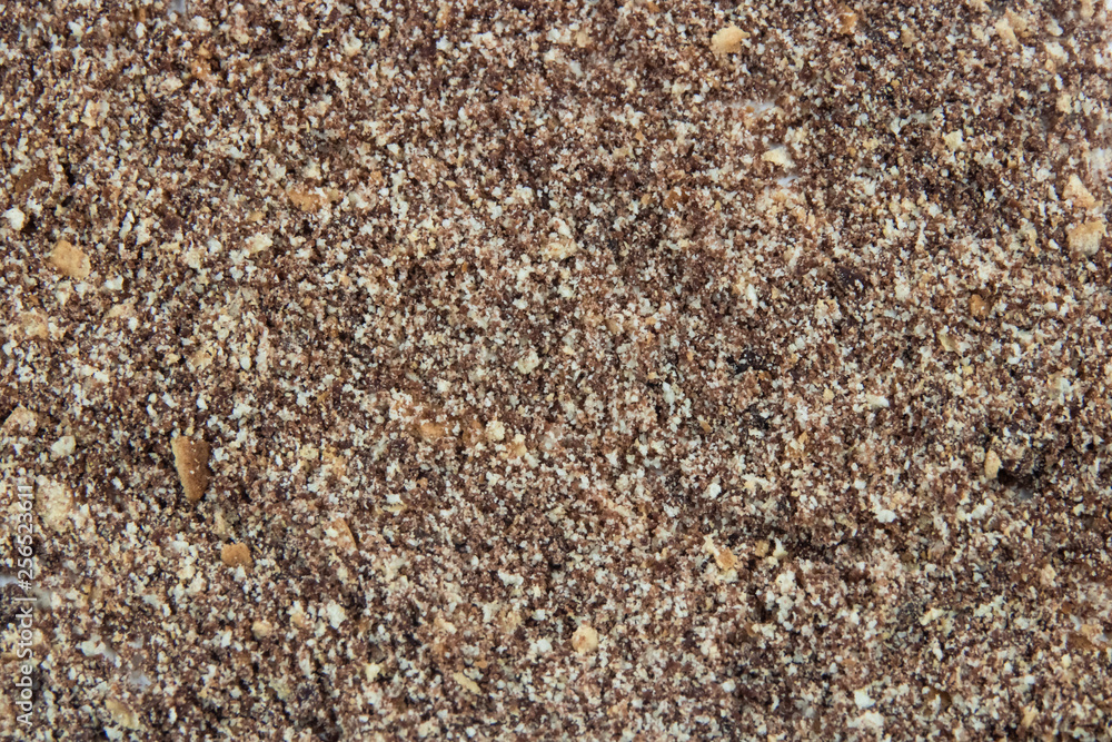 texture of chocolate crumb and cookies texture of chocolate crumb and cookies