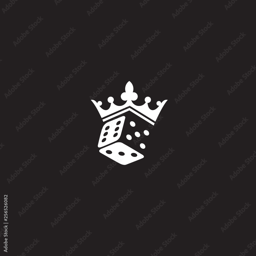 dice logo mascot characters vector download Stock Vector Adobe Stock