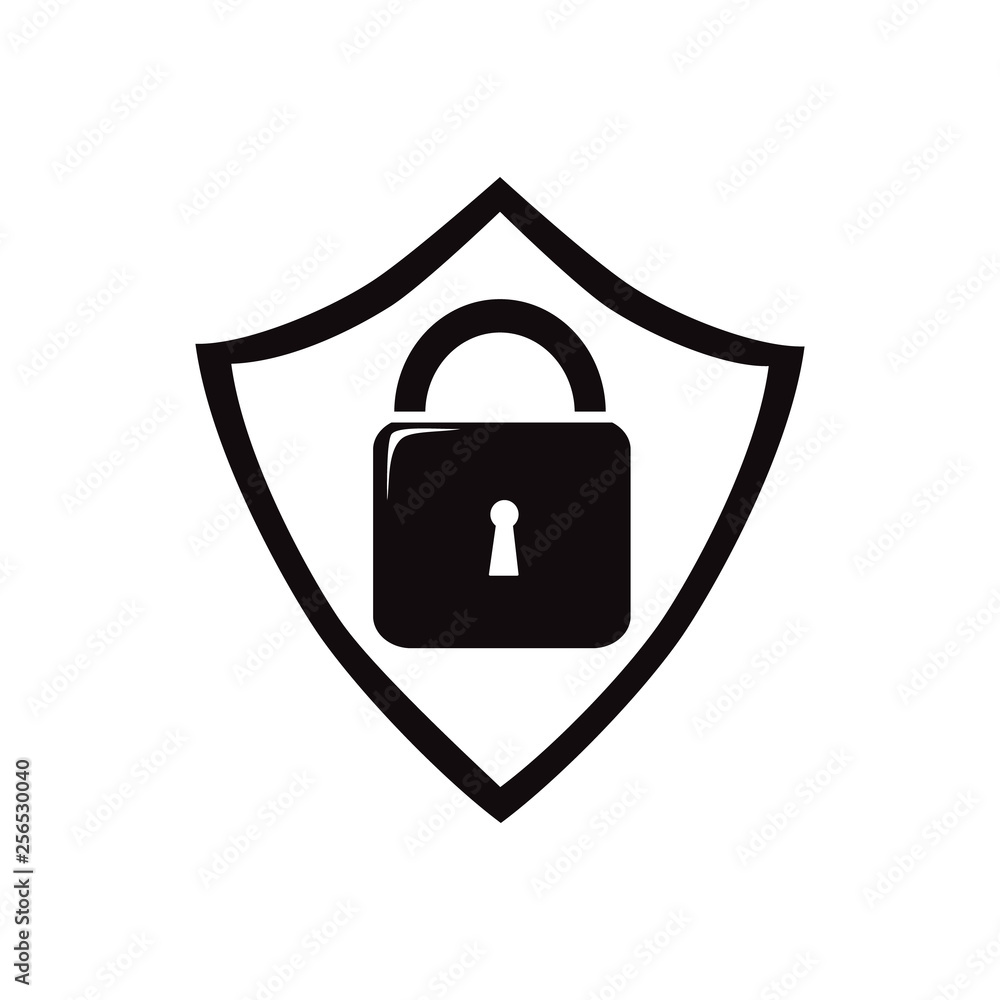 Security icon vector. Protect scurity symbol Security icon vector. Protect scurity symbol