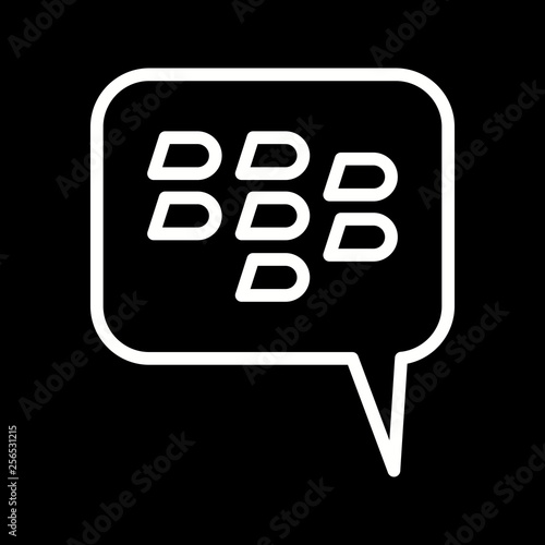 Illustration blackberry Icon photo