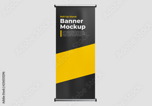 Roll Up Banner Mockup