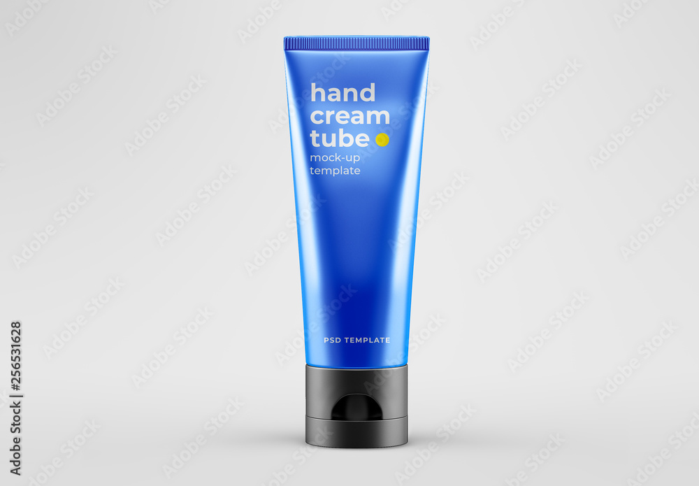 Hand Cream Tube Mockup Stock Template Adobe Stock