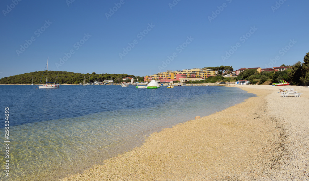 Small bay at Adriatic See near Banjole (Pula, Croatia).