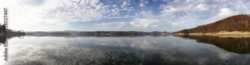 Panorama of Solina Lake