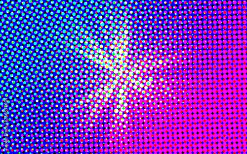 Background Illustration retro 90s halftone - Illustration