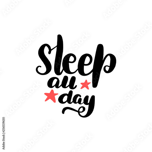 sleep all day