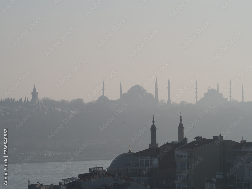Naklejka premium hagia sophia istanbul