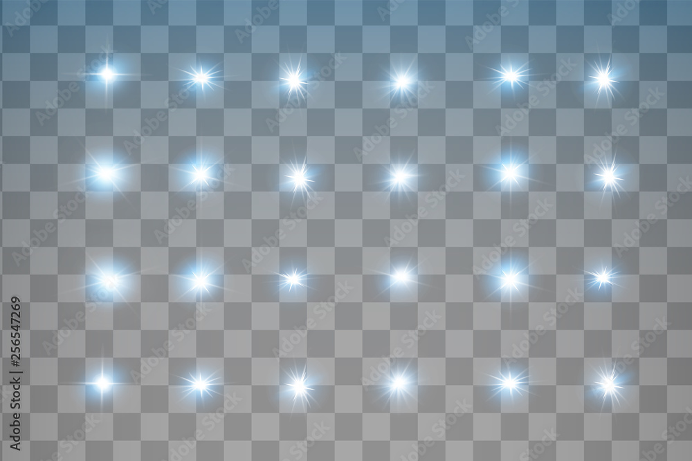 Fototapeta premium Set of Vector Neon Light Effects.