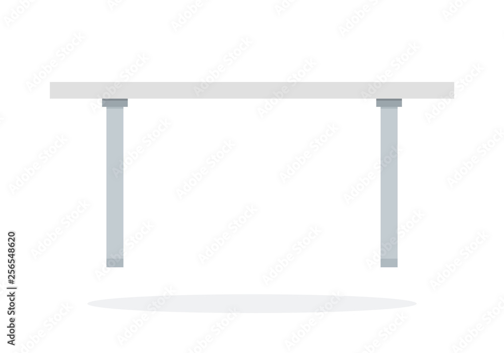 Obraz premium Blank white desktop
