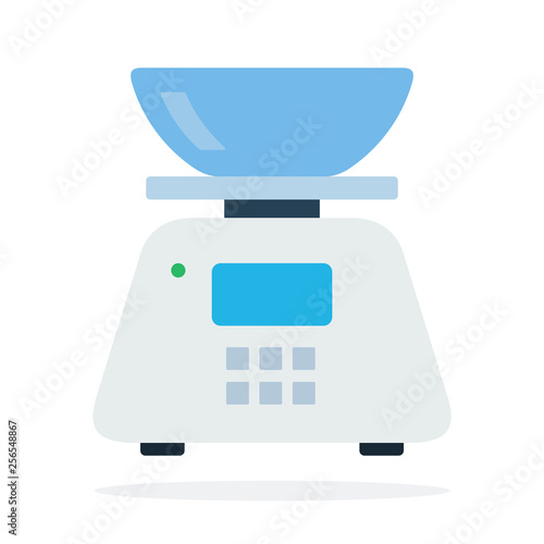 Electron scales vector flat isolated