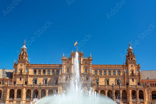Fountain in the Plaza de Espana