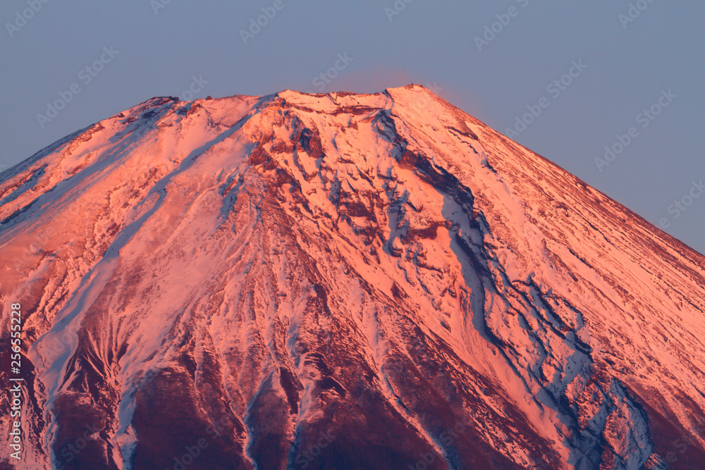 夕日の富士山　MT. FUJI AT SUNSET