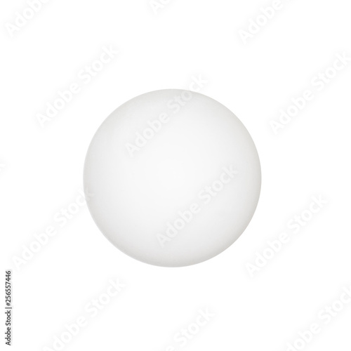Foto Une balle de tennis de table