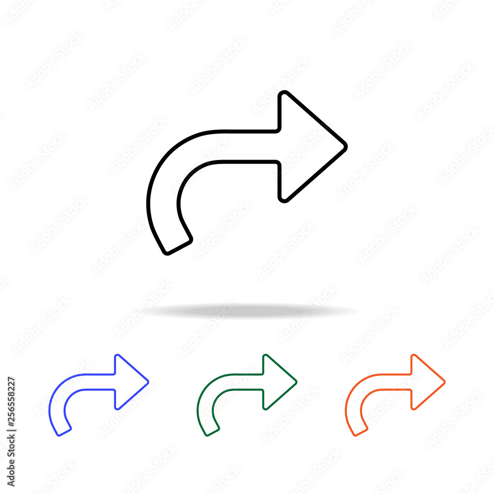 return arrow icon. Elements of simple web icon in multi color. Premium quality graphic design icon. Simple icon for websites, web design, mobile app, info graphics return arrow icon. Elements of simple web icon in multi color. Premium quality graphic design icon. Simple icon for websites, web design, mobile app, info graphics