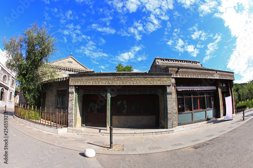Ancient Chinese architecture © zhengzaishanchu