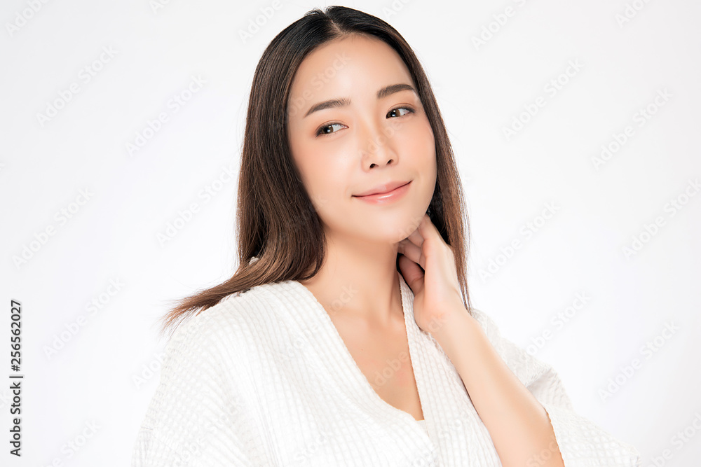 Beautiful Young asian Woman with Clean Fresh Skin Beautiful Young asian Woman with Clean Fresh Skin