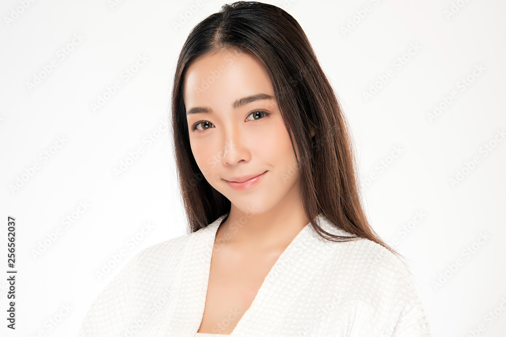 Beautiful Young asian Woman with Clean Fresh Skin Beautiful Young asian Woman with Clean Fresh Skin