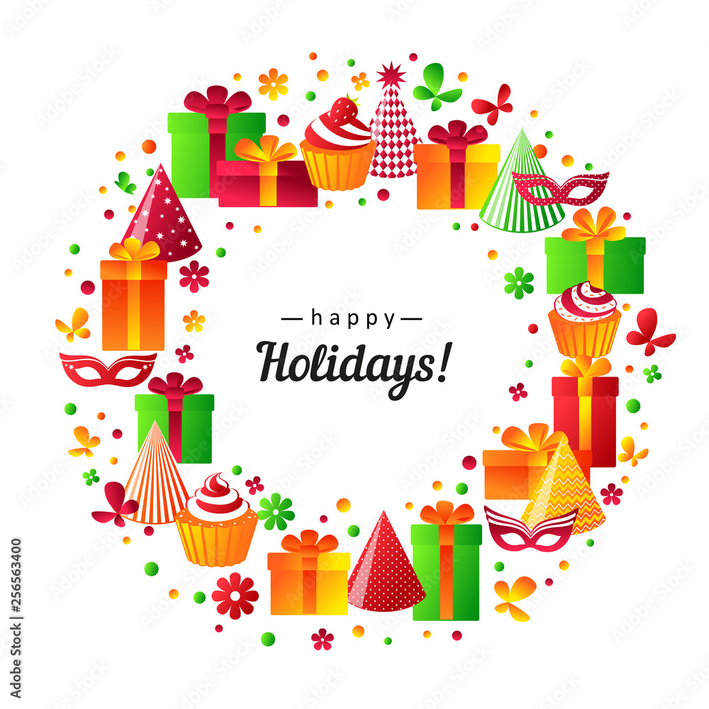 Holidays, cheerful events. Holidays, cheerful events.
