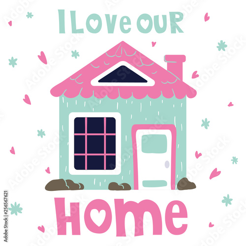 cute cartoon houses