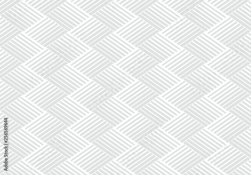 Seamless background. Japan style. Geometric lattice window pattern. Kagome pattern. （和風背景、籠目模様、シームレスパターン）