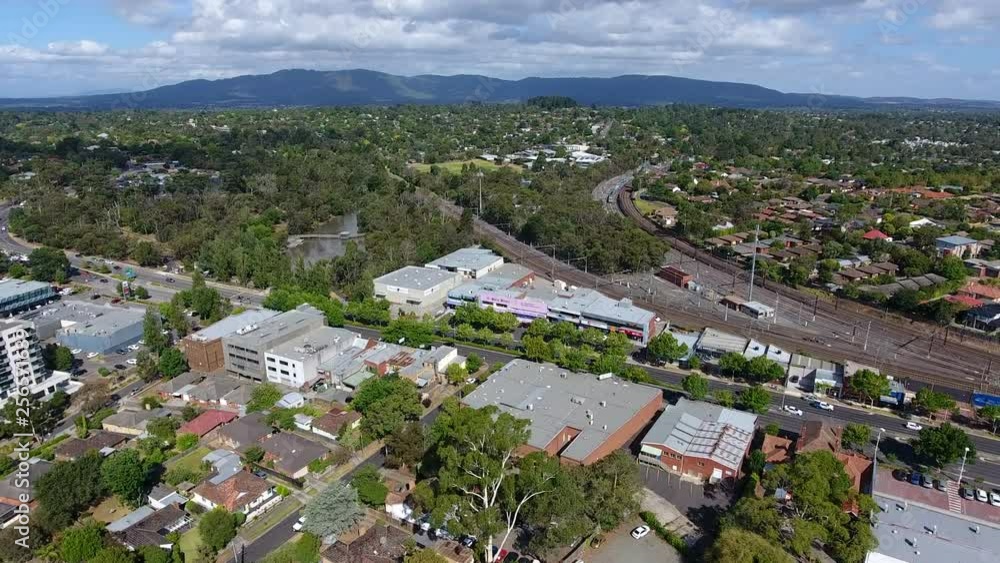 Aerial of Ringwood, Victoria Aerial of Ringwood, Victoria