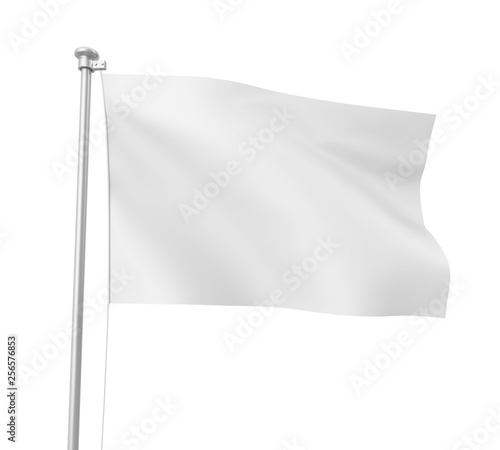 Blank Flag Isolated