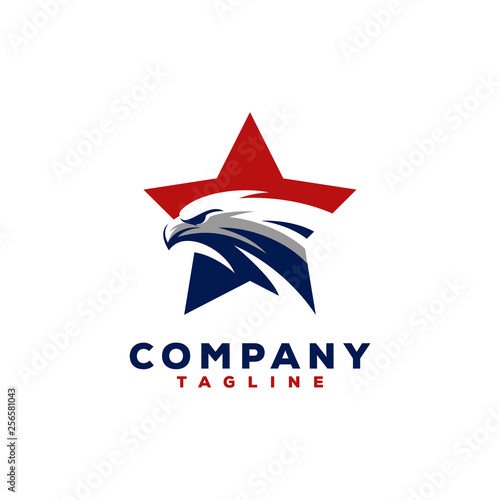 eagle logo design © modal tampang