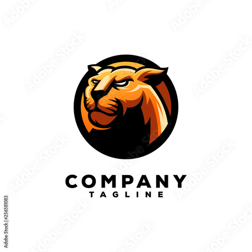 panther logo design