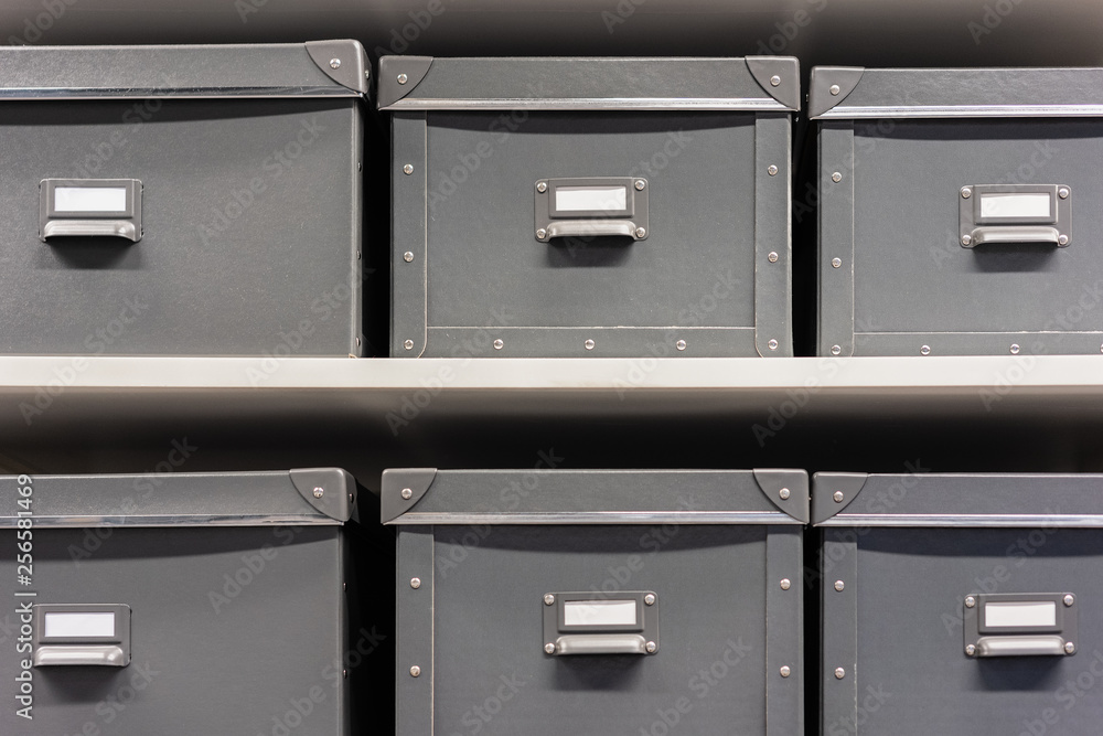 Fiella box with lid, office boxes and folders for storing documents and files Fiella box with lid, office boxes and folders for storing documents and files