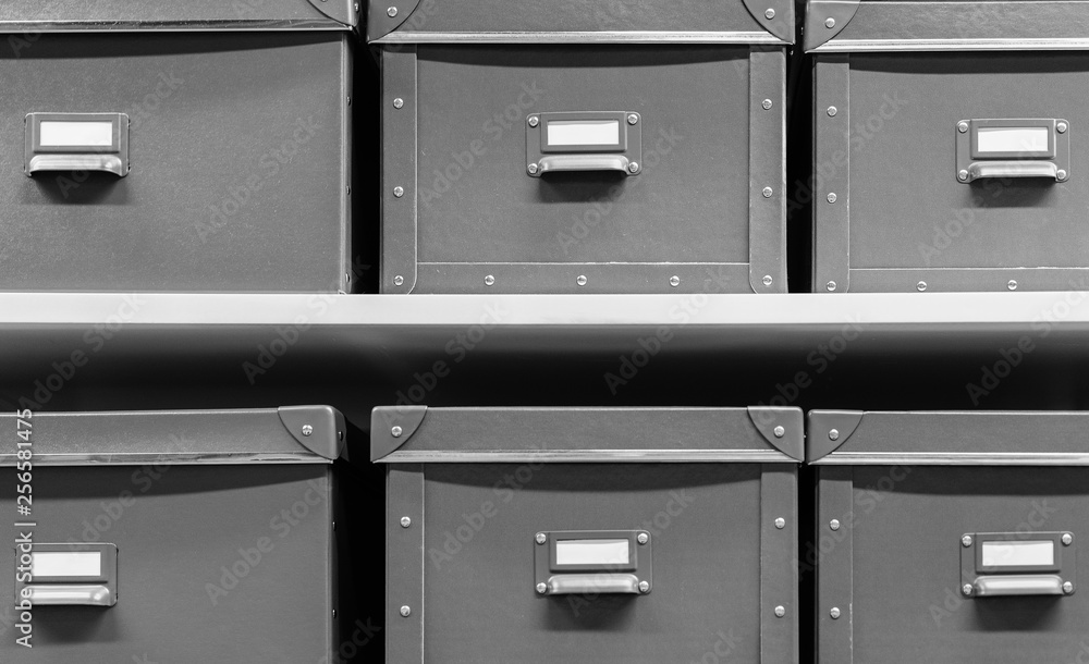 Fiella box with lid, office boxes and folders for storing documents and files Fiella box with lid, office boxes and folders for storing documents and files