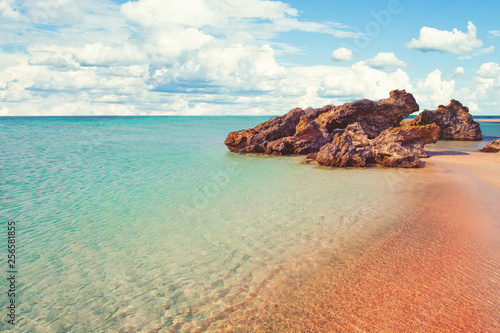 Fototapeta Naklejka Na Ścianę i Meble -  Elafonissi beach landscape, Crete, Greece