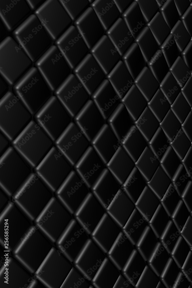 Modern wall. 3D rendering.