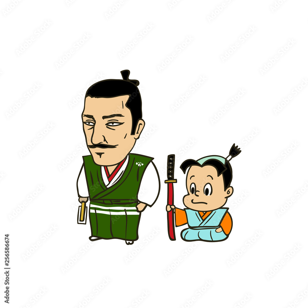 イラスト 日本の戦国時代 織田信長と蘭丸 Stock Vector Adobe Stock イラスト 日本の戦国時代 織田信長と蘭丸 Stock Vector Adobe Stock
