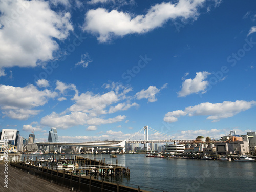 Wallpaper Mural 東京港とレインボーブリッジ Torontodigital.ca