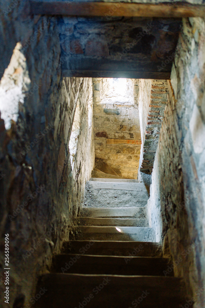 Ancient architecture of churches and monasteries in Georgia. Historical places and attractions. Ancient architecture of churches and monasteries in Georgia. Historical places and attractions.