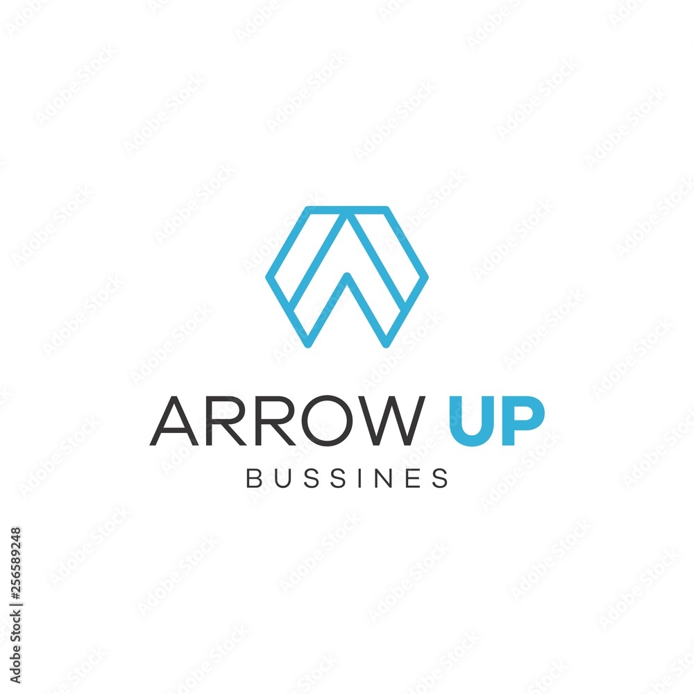 Letter A logo icon design template element, arrow up Letter A logo icon design template element, arrow up