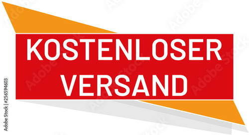 vector Button Kostenloser Versand	