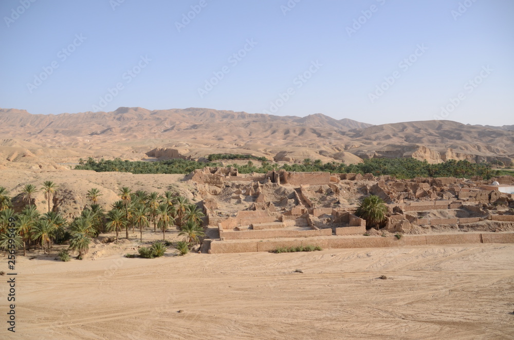 Desert ruins