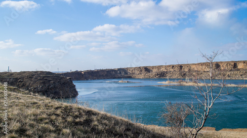 dam in early spring