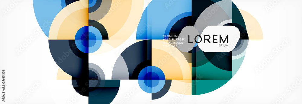 Abstract background circle design Abstract background circle design