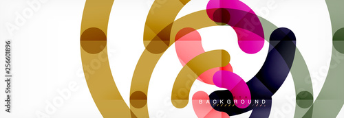 Circular lines design background