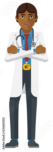 A young Asian medical docto...