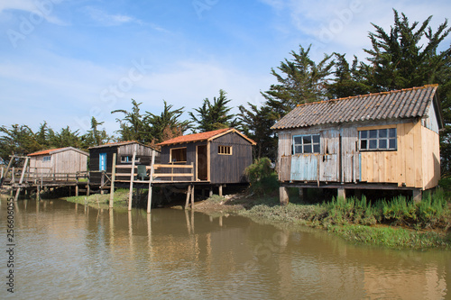 Landscape with Oyster cabines